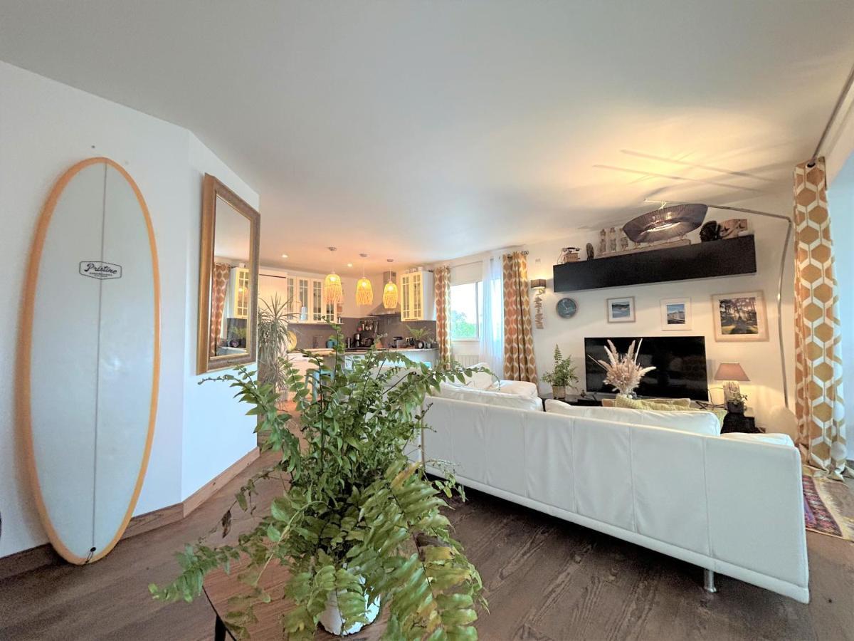 Apartamento Surf Ou Golf House A Quelques Pas De L'Ocean Moliets-et-Maa Exterior foto