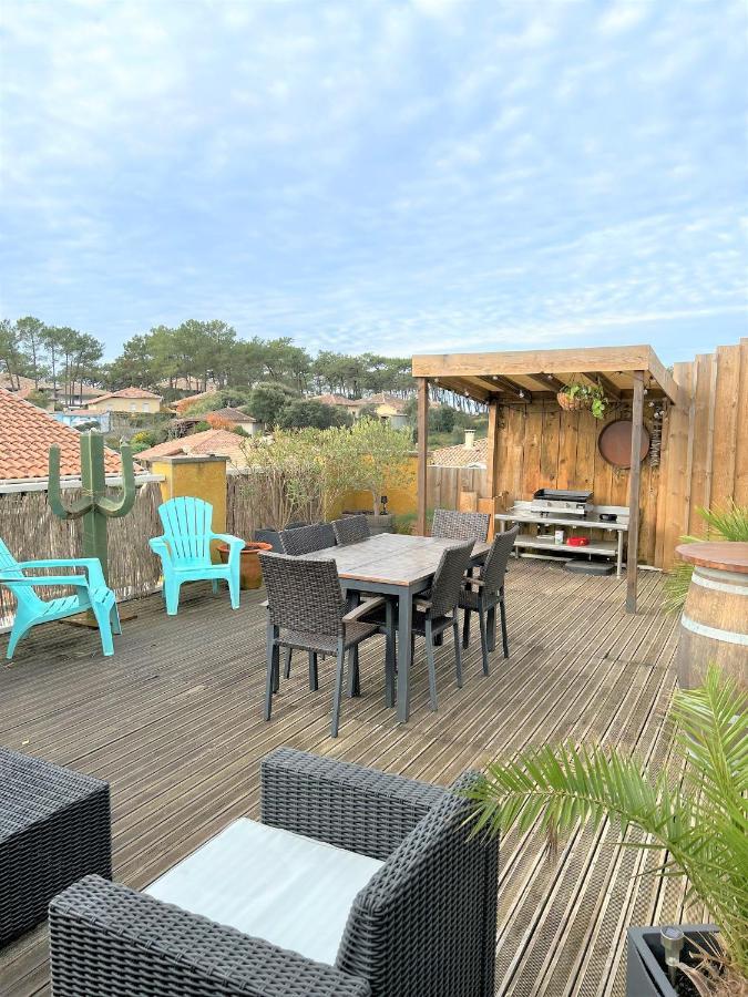 Apartamento Surf Ou Golf House A Quelques Pas De L'Ocean Moliets-et-Maa Exterior foto